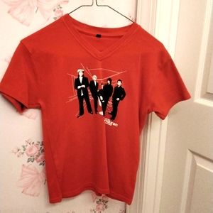 Duran Duran 2003 red t-shirt